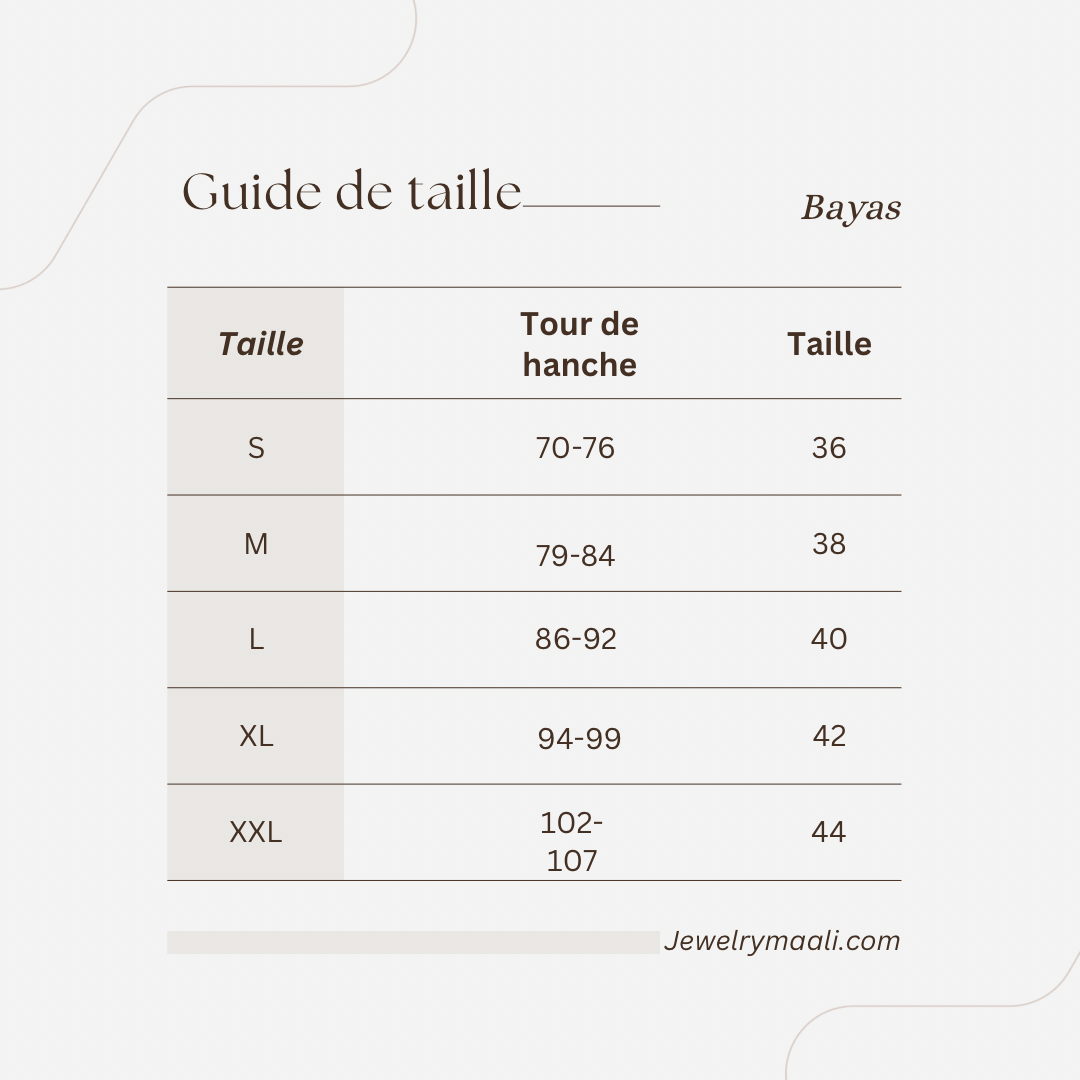 Bayas lot de 3 Claire