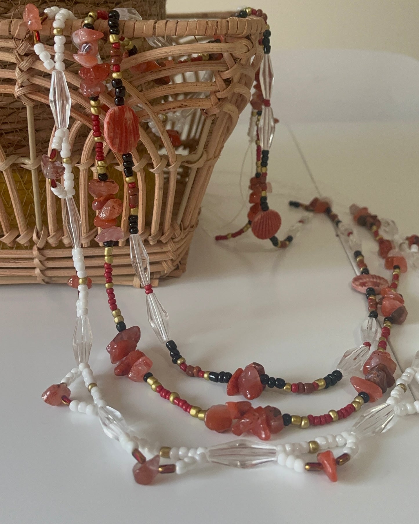 Bayas lot de 3 rouge
