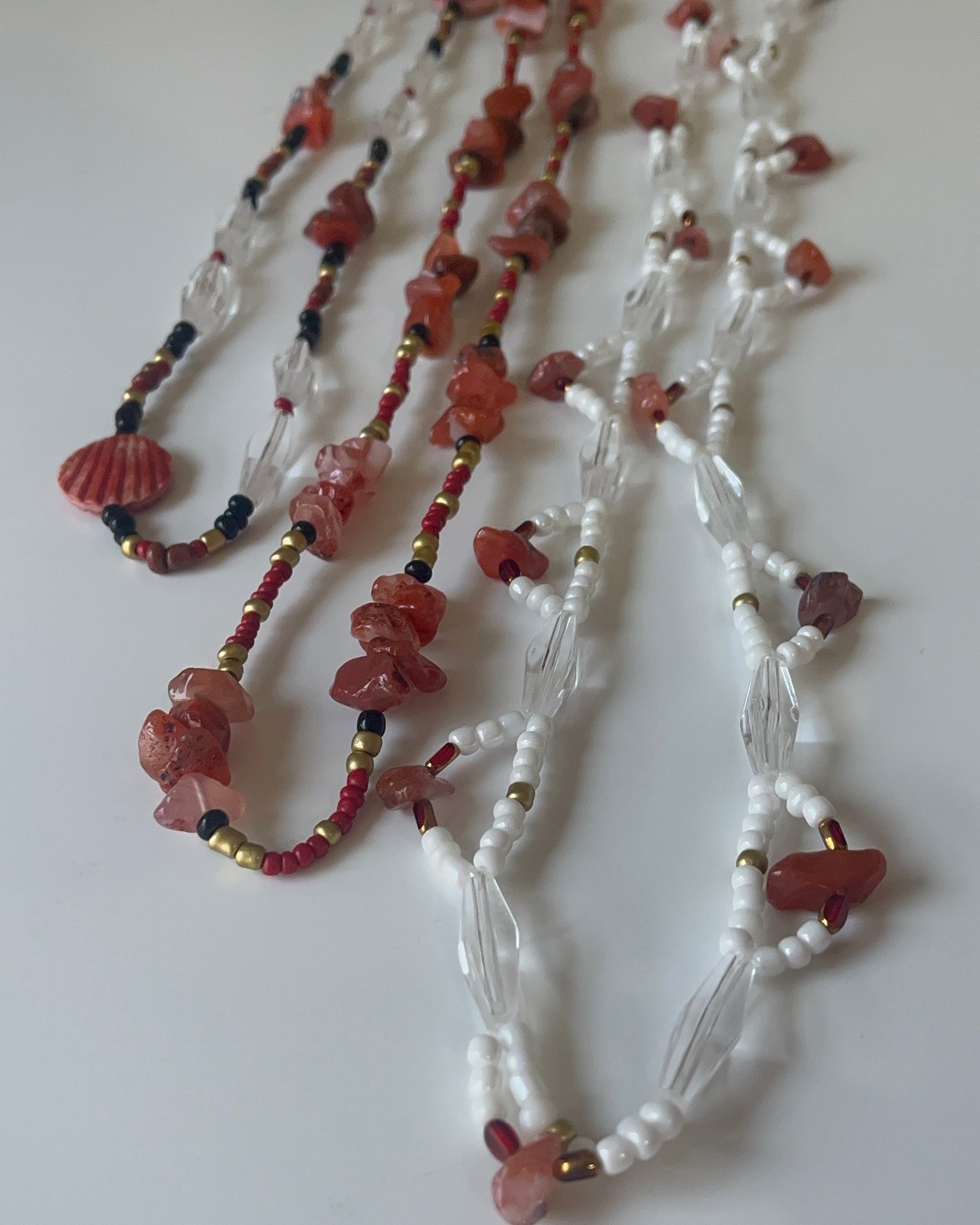 Bayas lot de 3 rouge